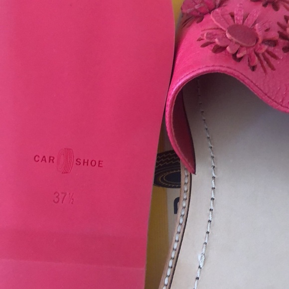 Carshoe leather flat NWT - Picture 8 of 9